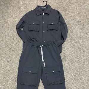 Men's Black Suit Set